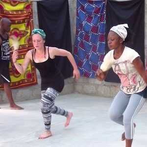 Aliore | Percussions and African dance workshop with the Yelemba company in the Ivory Coast, West Africa