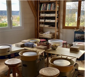 Aliore | Pottery workshop in the Cevennes, South of France