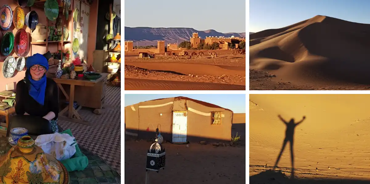 Petit retour en images du séjour d’Odile à Tamegroute au Maroc