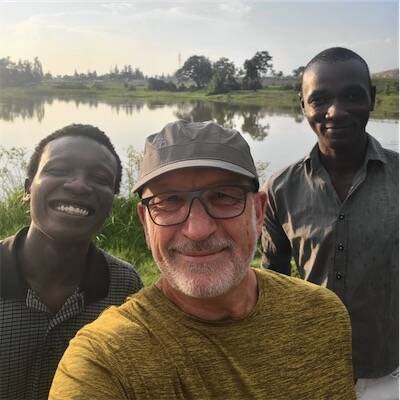 Volunteer in a community resource centre in KENYA
