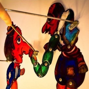 Aliore | Puppet Making Workshop for Greek shadow theatre in Greece