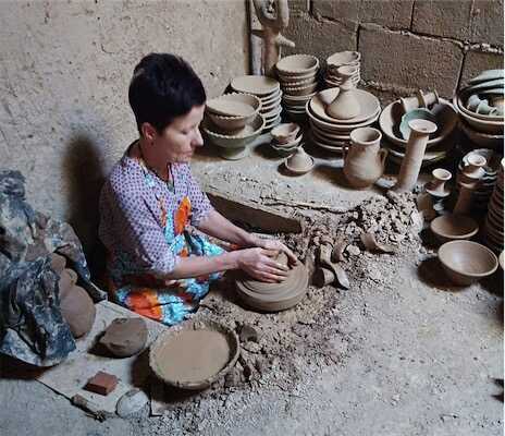 Aliore | Stage de poteries berbères à Tamegroute, Maroc