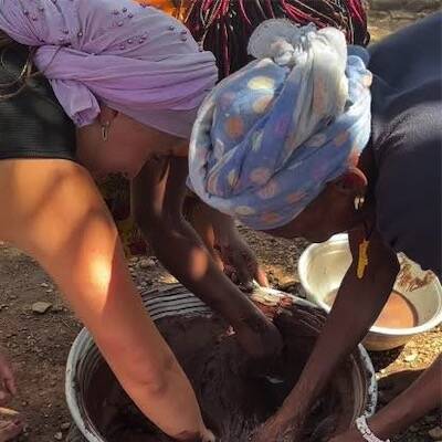 Shea Butter Making Workshop in Benin