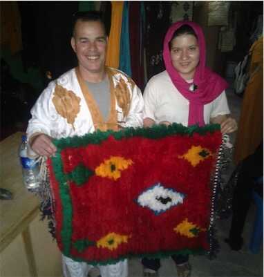 Aliore | Carpet weaving workshop at the Riad Ma Bonne Etoile, Morocco